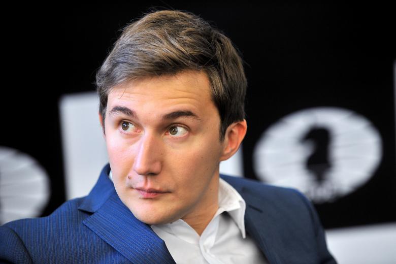 Российский шахматист Сергей Карякин