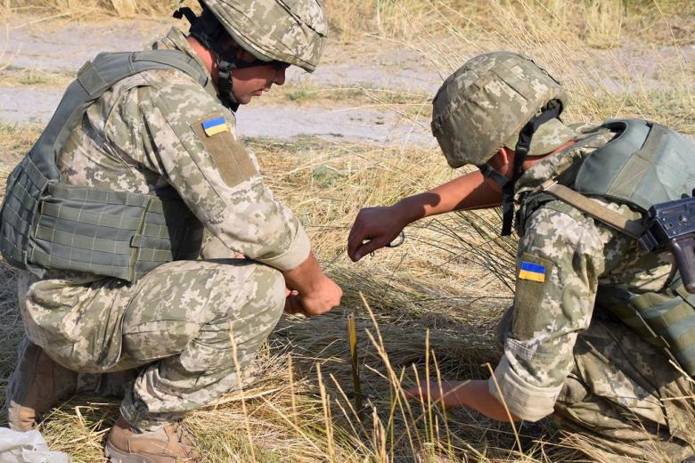 Солдаты Вооружённых сил Украины