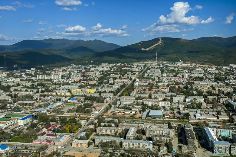 город Южно-Сахалинск. Остров Сахалин