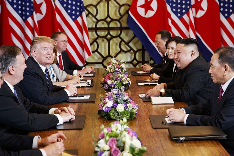 Дональд Трамп и Кин Чен Ын
