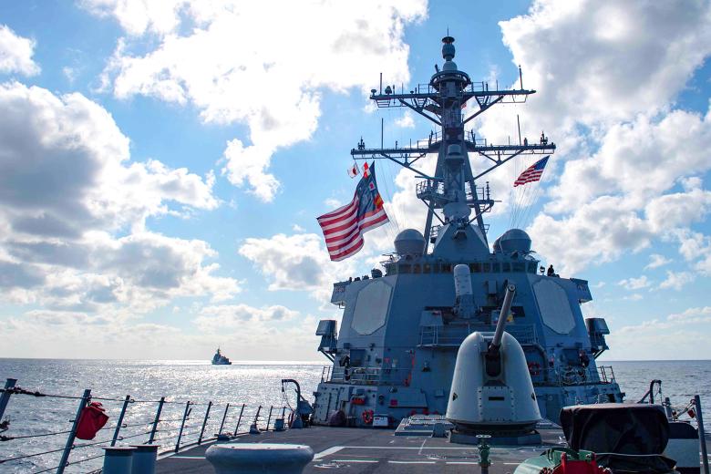 Американский эсминец USS Higgins (DDG 76)