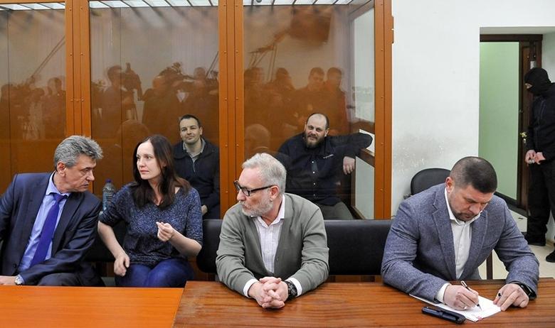 Оглашение приговора в Московском окружном военном суде по уголовному делу в отношении начальника оперативного управления Центра информационной безопасности (ЦИБ) ФСБ Сергея Михайлова и главы отдела расследования компьютерных инцидентов «Лаборатории Каспер