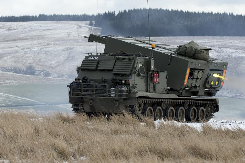 Реактивная система залпового огня M270 MLRS