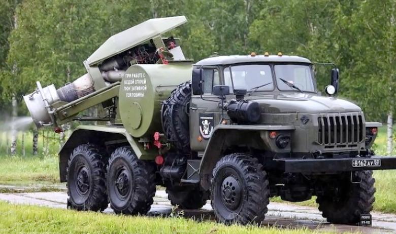 Машина тепловой обработки вооружения ТМС-65У