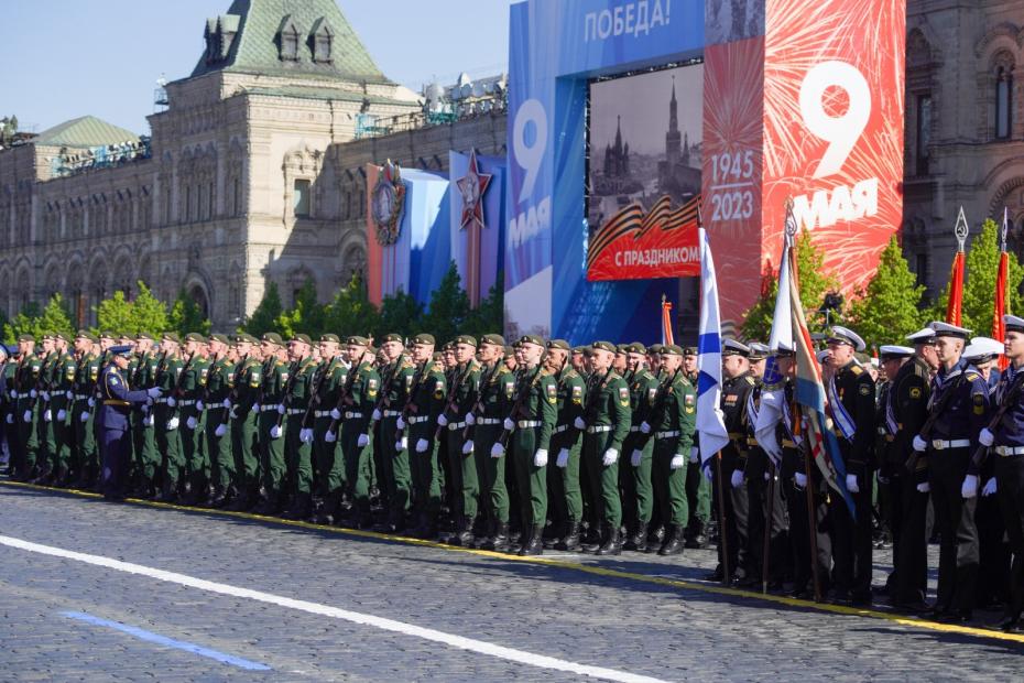 Военный парад на Красной площади, посвященный 78-й годовщине Победы в Великой Отечественной войне