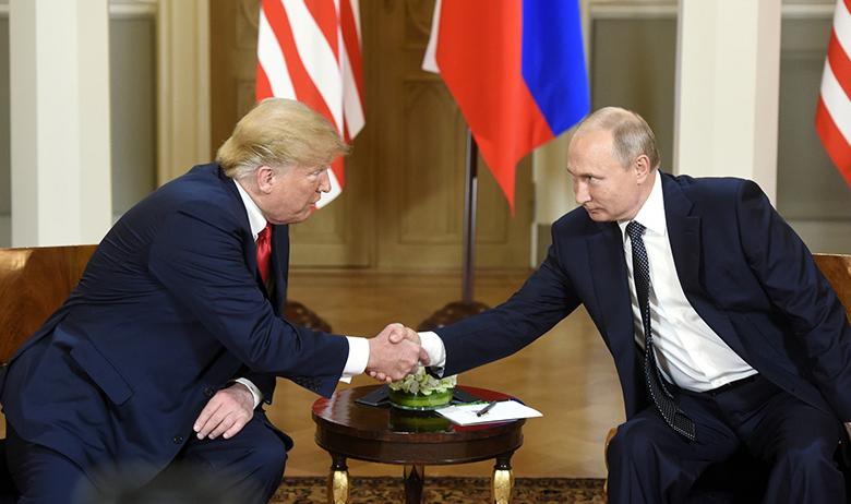 Дональд Трамп и Владимир Путин
