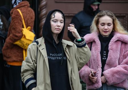 Модники Москвы: яркие образы гостей Недели моды 