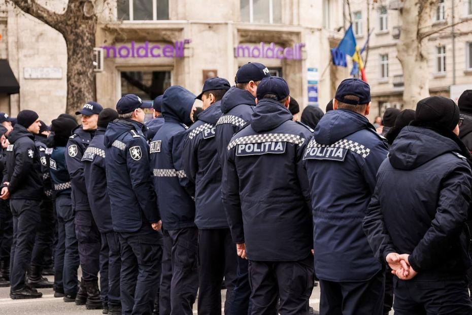 Протестная акция оппозиции в Кишиневе