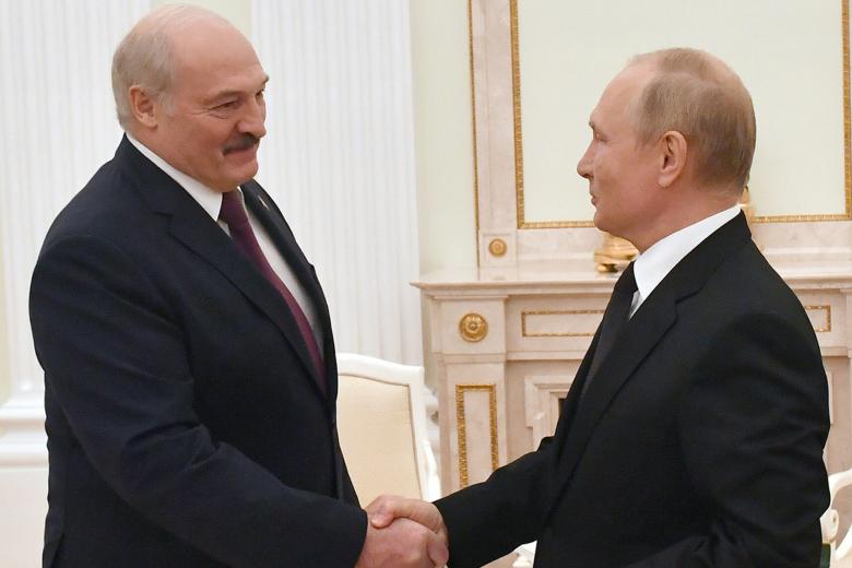 Александр Лукашенко и Владимир Путин