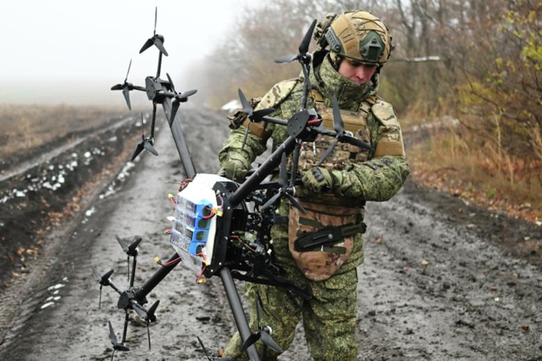 Военнослужащий ВС РФ в зоне СВО