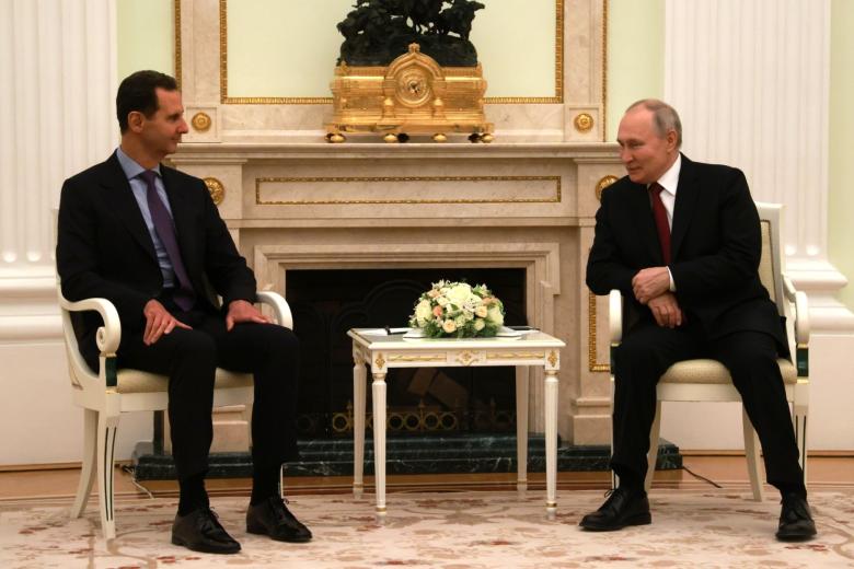 Башар Асад и Владимир Путин