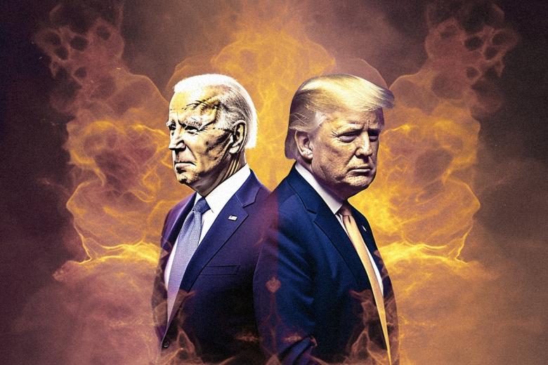 Дональд Трамп и Джо Байден