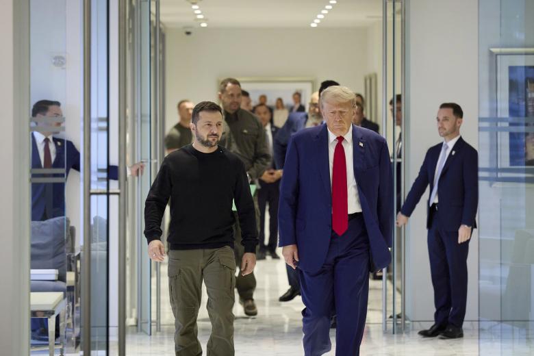 Дональд Трамп и Владимир Зеленский