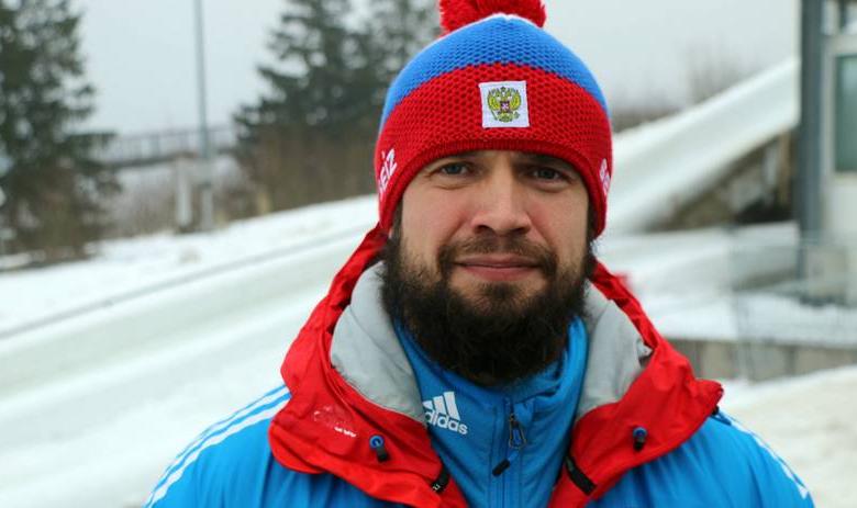 Cкелетонист Александр Третьяков