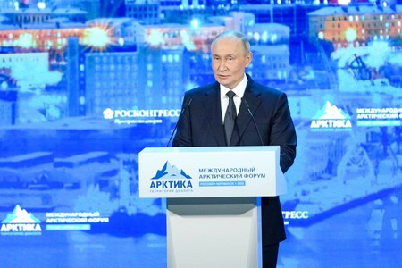 Путин назвал столицу русской Арктики