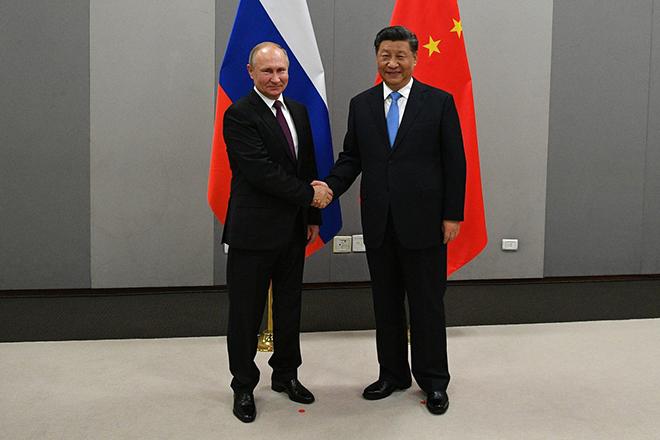 Владимир Путин и Си Цзиньпин