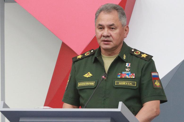 Министр обороны РФ Сергей Шойгу