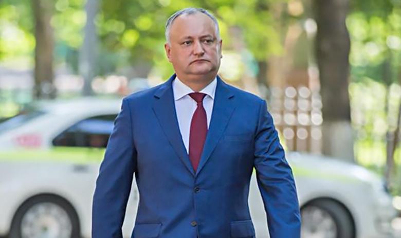 Президент Молдавии Игорь Додон
