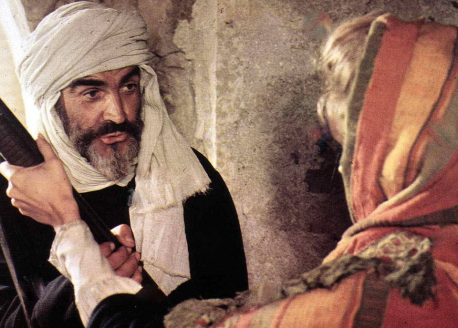 В фильме «Ветер и лев»