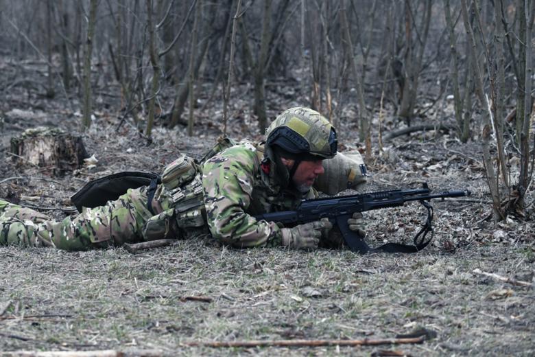 Военнослужащий ВС РФ в зоне СВО