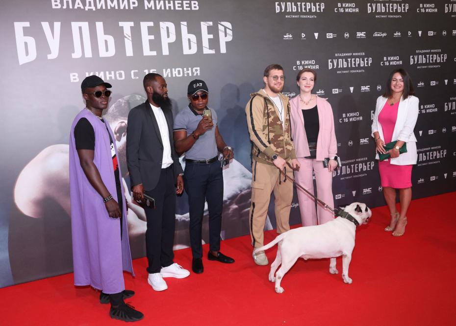 Гости на премьере фильма «Бультерьер»
