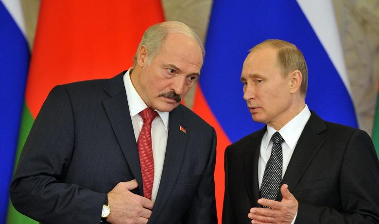 Александр Лукашенко и Владимир Путин