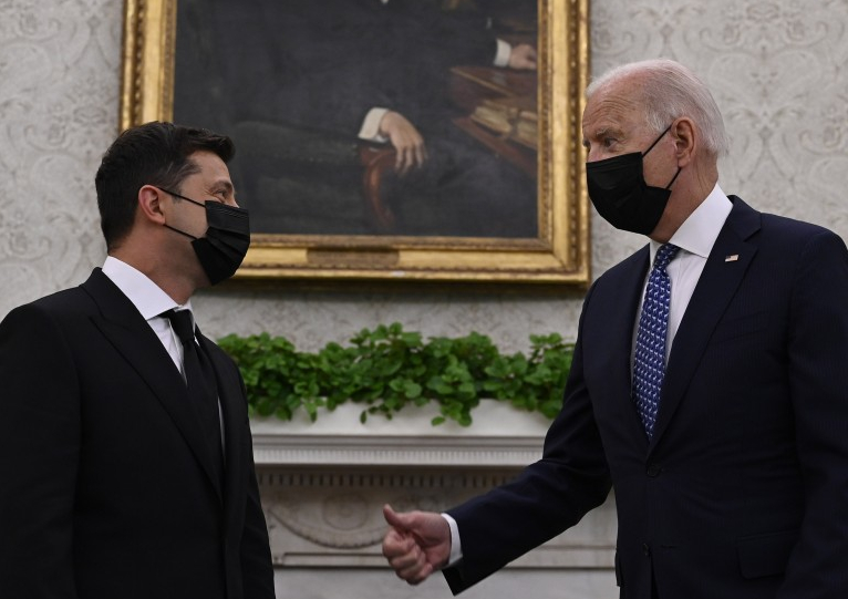 Владимир Зеленский и Джо Байден