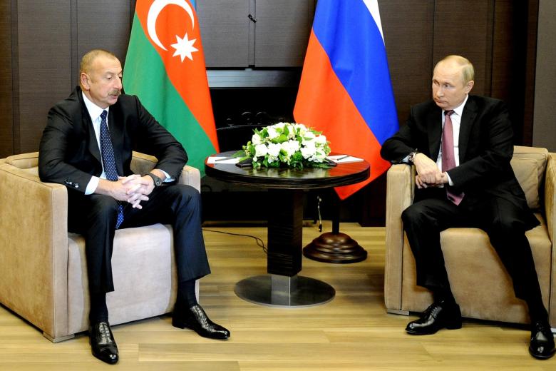Ильхам Алиев, Владимир Путин