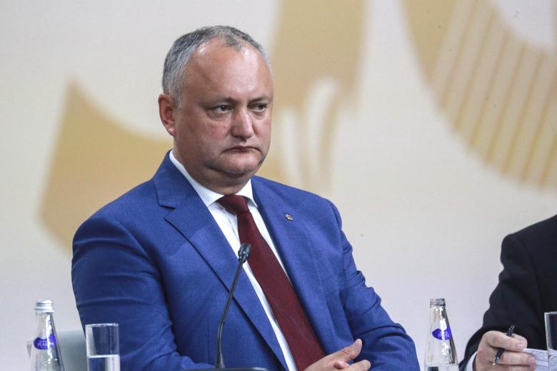 Бывший президент Республики Молдова Игорь Додон