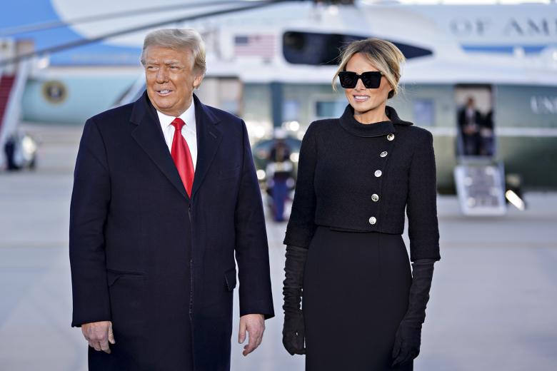 Дональд и Мелания Трамп