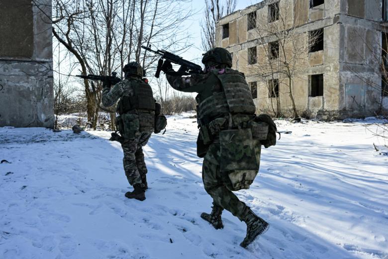 Военнослужащие ВС РФ в зоне СВО