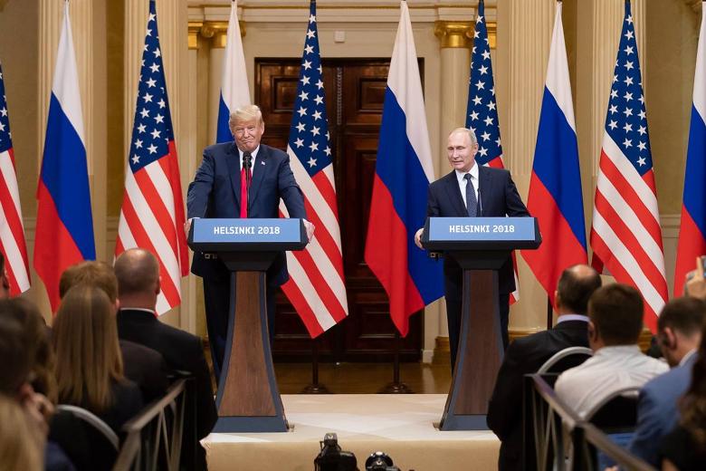 Дональд Трамп и Владимир Путин