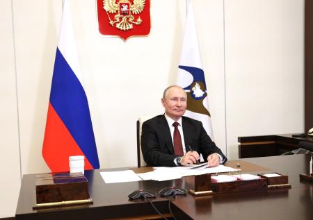 Путин заявил об успешных испытаниях зенитно-ракетного комплекса С-500