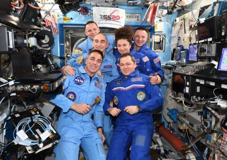Космонавт Скрипочка сымитировал высадку на другую планету