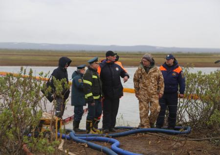 Итоговую оценку последствий разлива дизтоплива в Норильске дадут в августе