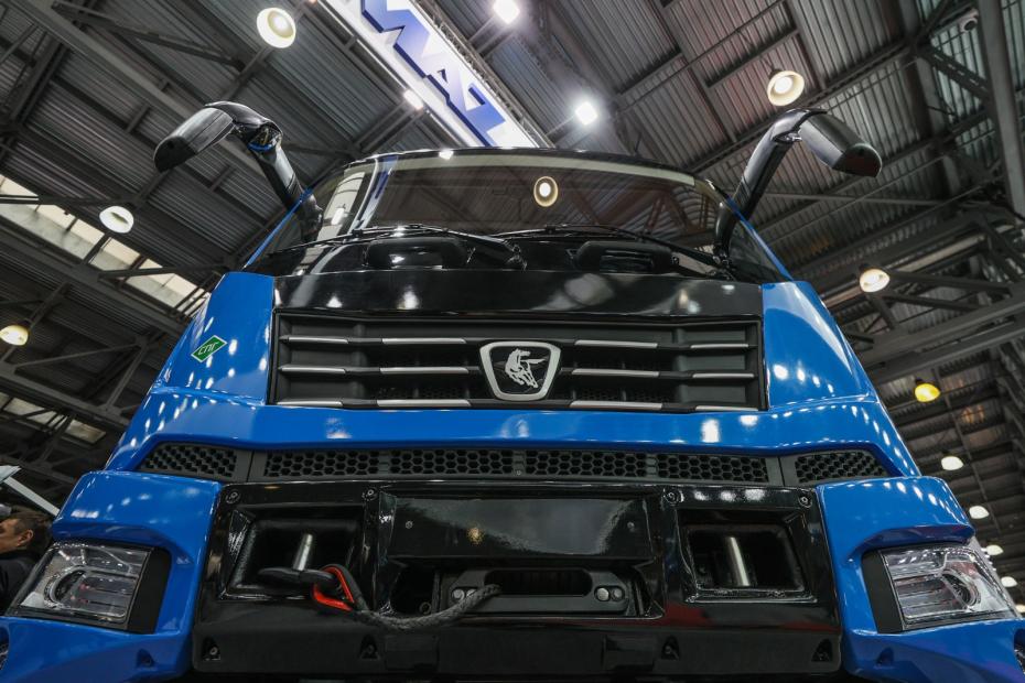 Полноприводный автобус KAMAZ-6250 на международной выставке автобусной техники BW Expo 2022 в международном выставочном центре «Крокус Экспо»
