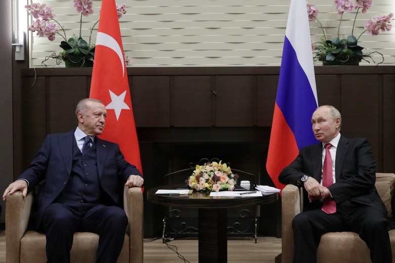 Владимир Путин, Реджеп Тайип Эрдоган