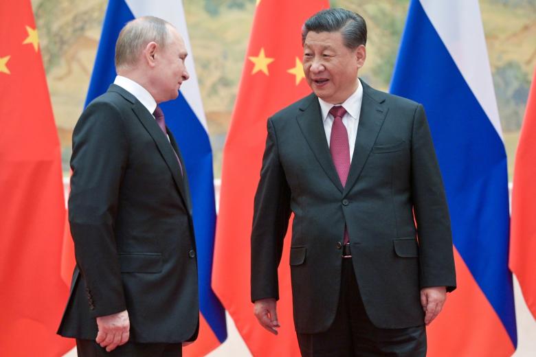 Президент РФ Владимир Путин и председатель КНР Си Цзиньпин