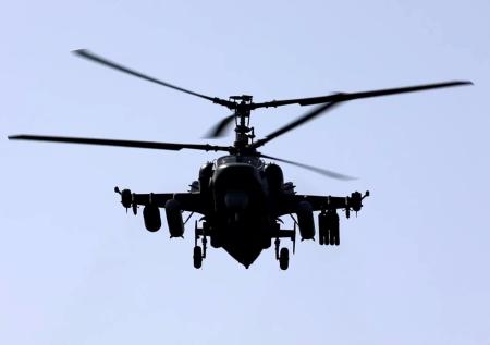 ВС России испытали обновленный вертолет Ка-52М на Украине