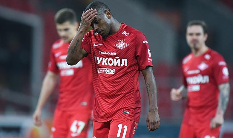 Игрок ФК «Спартак» Лукас Фернандо