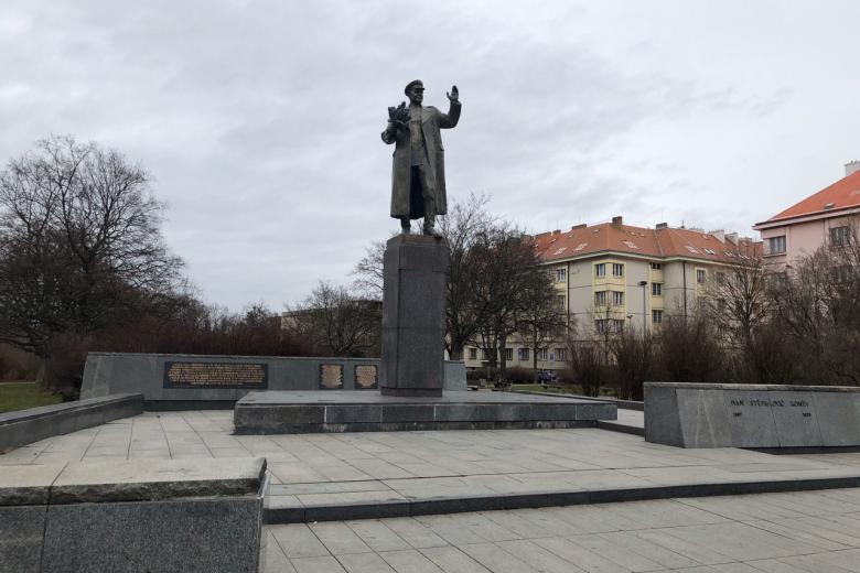 Памятник Ивану Коневу в Праге