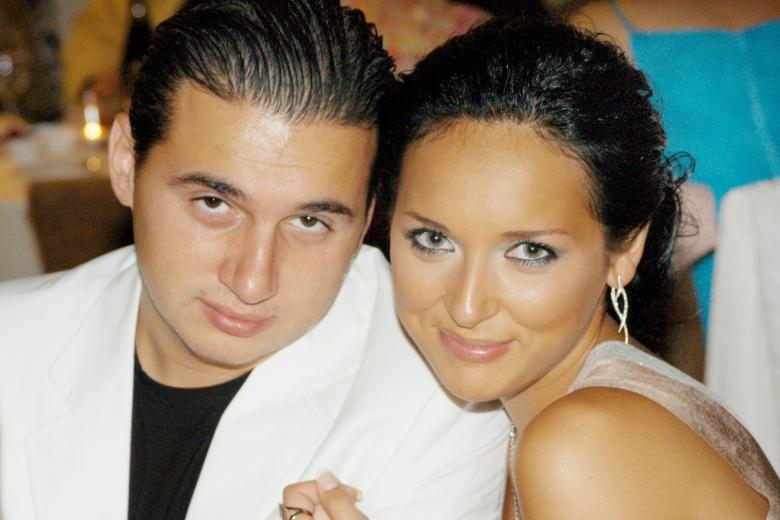 Ян Абрамов и Алсу Сафина в 2003 году