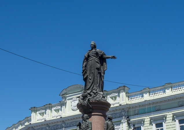 Памятник Екатерине II в Одессе