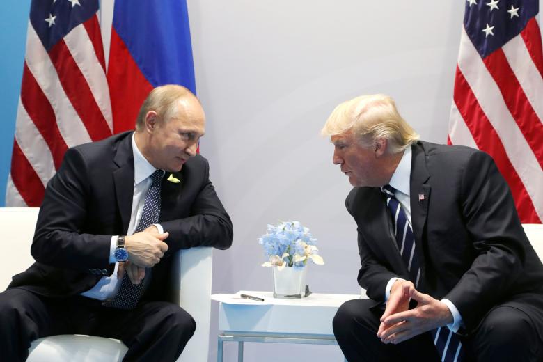 Владимир Путин, Дональд Трамп