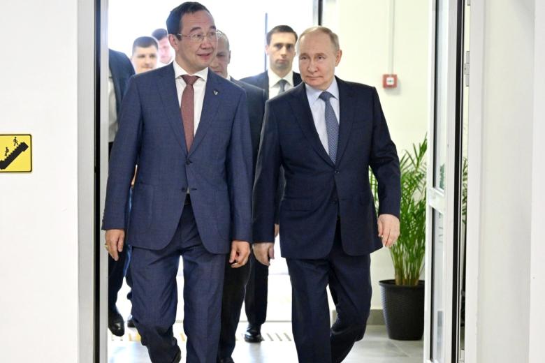 Айсен Николаев, Владимир Путин