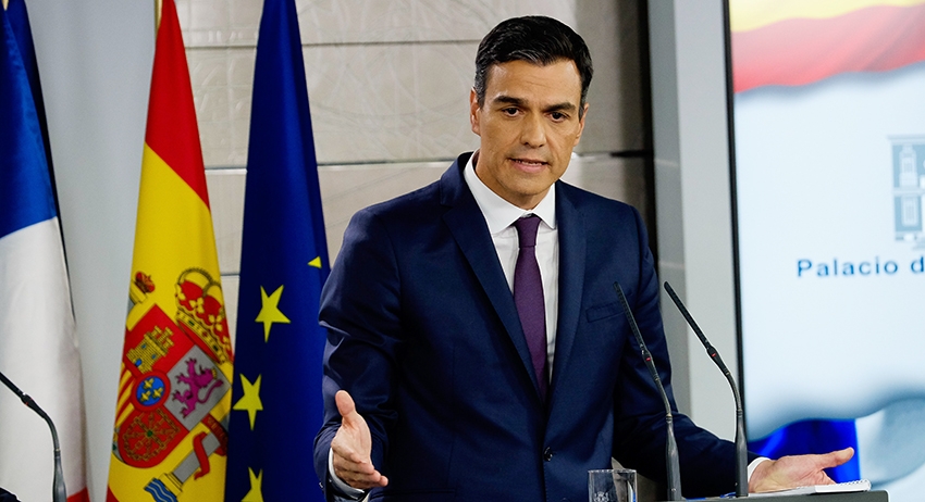 Премьер-министр Испании Педро Санчес