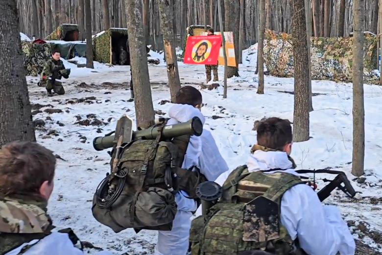 Освобождение населенного пункта Журавка Сумской области