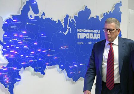 Названа причина смерти главного редактора «Комсомольской правды» Сунгоркина