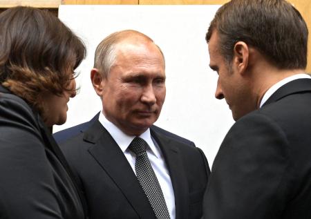 Видео обеда Путина после прощания с Шираком появилось в Сети