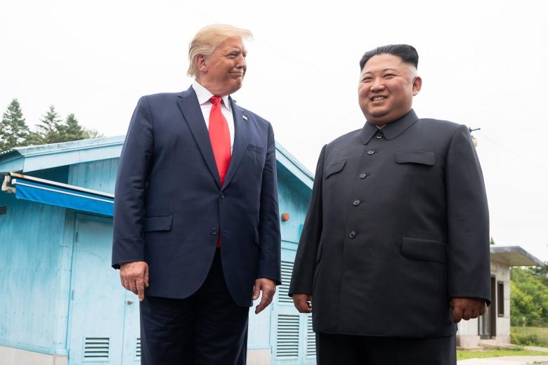 Дональд Трамп и Ким Чен Ын